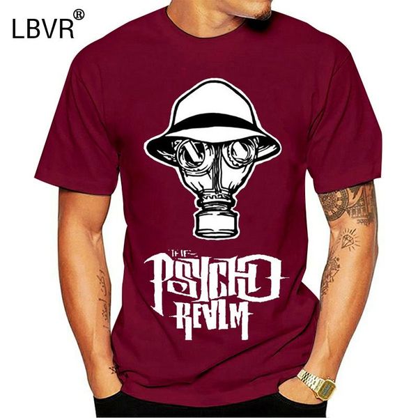

funny t shirts wunod the psycho realm men's fashion t-shirt, White;black