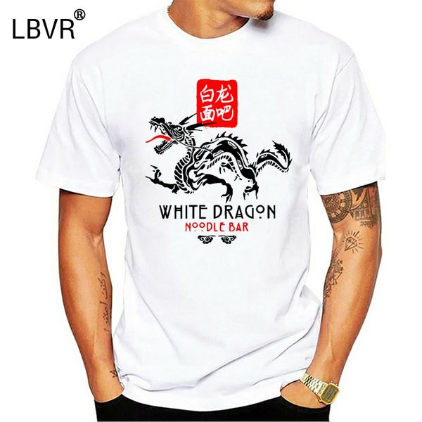 

2019 new cotton tee leisure fashion brand clothing brand new t-shirts white dragon noodle bar blade runner corp t shirt