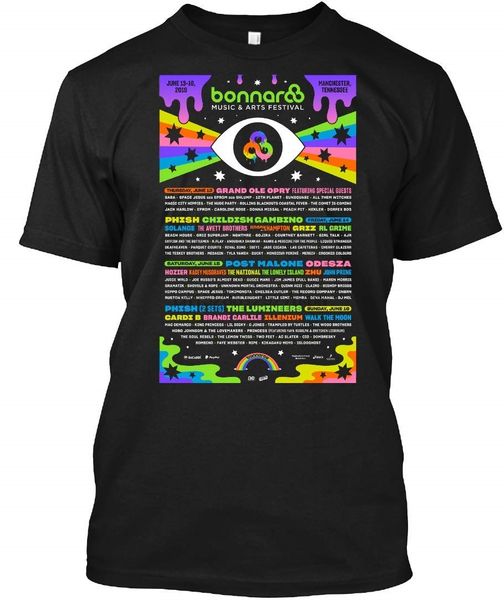 

bonnaroo music festival 2019 duatiga 8 teet-shirt