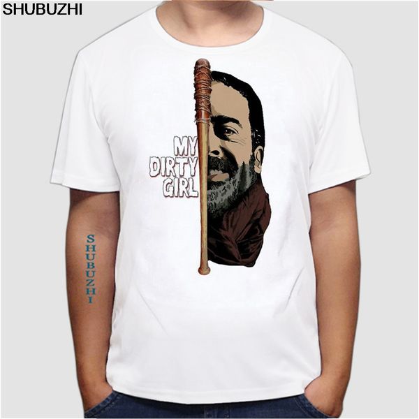 

fashion summer t-shirt the walking dead no hope men t shirt rise up tees male negan the walk dead euro size