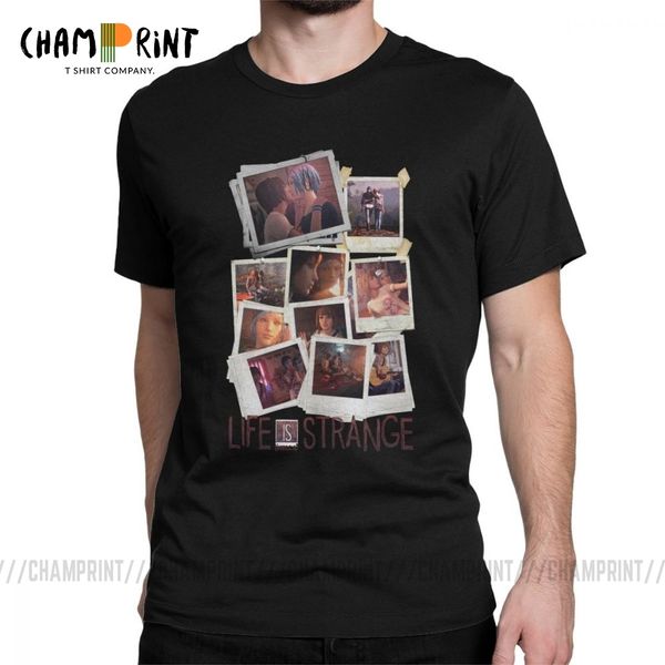 

life is strange pictures t-shirt men vintage cotton tee shirt crew neck short sleeve t shirt graphic printed