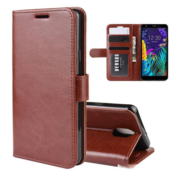 

crazy horse wallet leather tpu phone cases stand case for lg k20 k30 g8x g8s thinq w30 w10 l-01l stylo 5 k50 k40