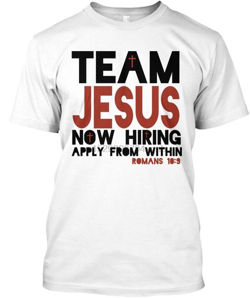 

мужчины футболка команда иисус женщины тенниска