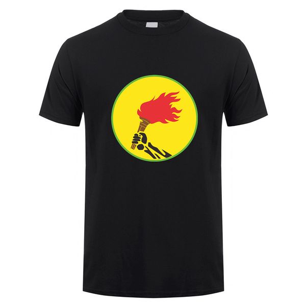 

zaire congo flag t shirt summer short sleeve cotton t-shirt mans tshirt