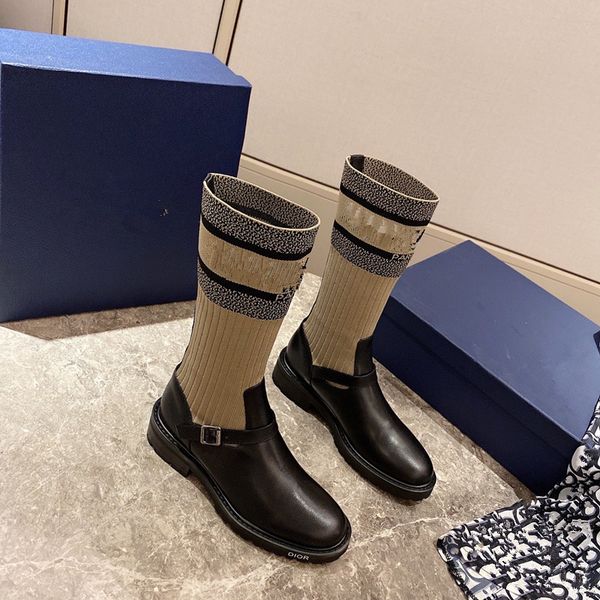 

2020 mid zip rivets pointed high heel ankle booties luxury designer women boots come with box jz0910, Black