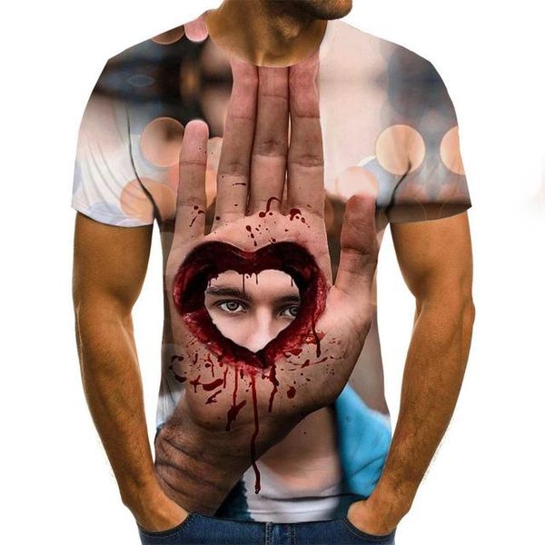 

3d zombie print horror 3d print shirts hippie horror anime men clothing