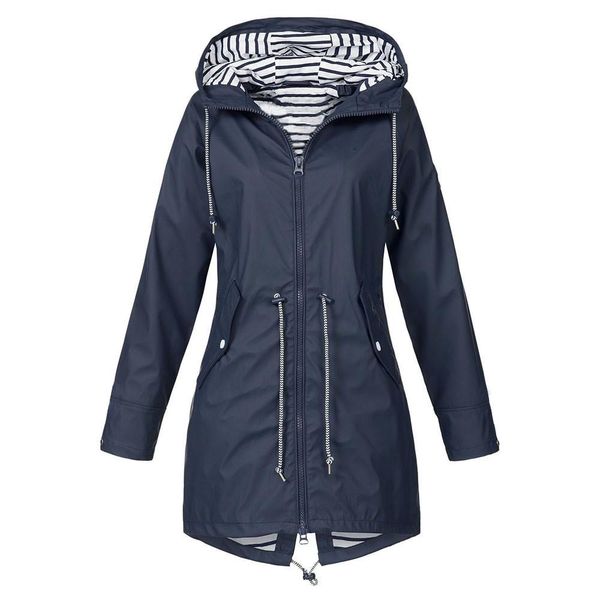 

Plus Size 5XL Autumn Jacket Women Harajuku Zipper Pockets Long Coat Clothes Bomber Jacket Winter Coat Womens Streetwear Jackets fz0173