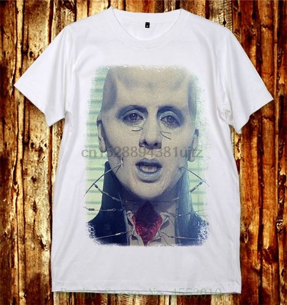 

female cenobite sister nikoletta hellraiser deepthroat white gray t shirt print men t shirt summer