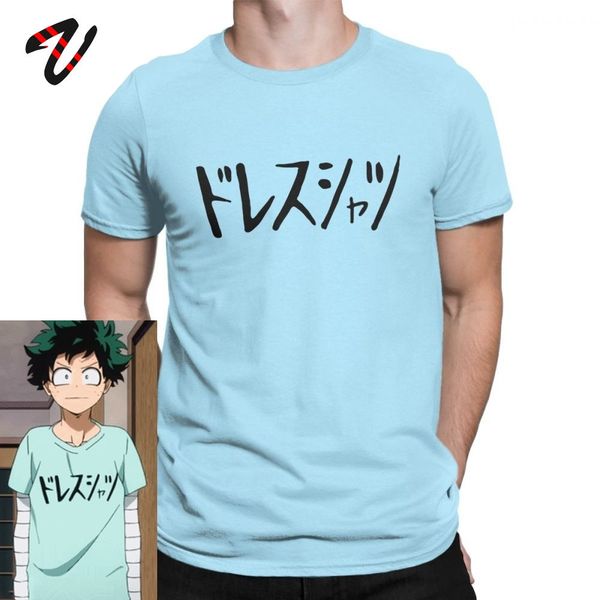 

boku no hero academia tshirt men's anime t shirts my hero academia izuku midoriya cosplay tees cotton t-shirt plus size