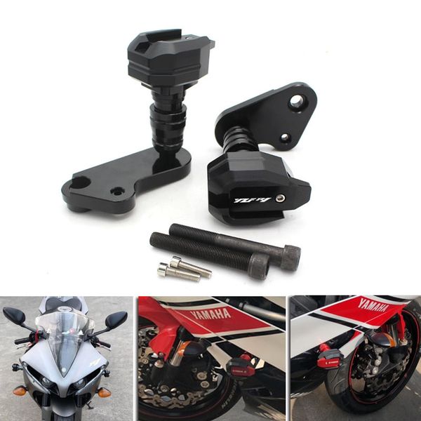 

motorcycle cnc frame sliders crash protector falling protection for yzf-r1 yzfr1 yzf r1 2009 2010 2011 2012 2013 2014