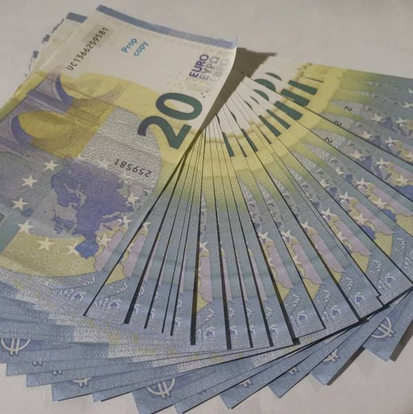 

nightclub bar pretend euro 20 copy banknote fake movie money play money 100pcs/pack