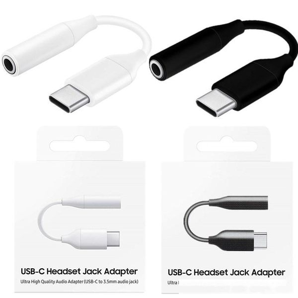 

usb-c 3.1 type c to 3.5mm audio jack adapter cable line for samsung galaxy note 10 plus a80 a90 a60 usb c male to aux female cables