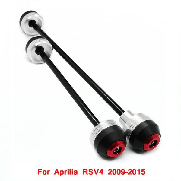 

motorcycle wheel falling protector pad front rear for aprilia rsv4 2009-2020 axle fork crash sliders