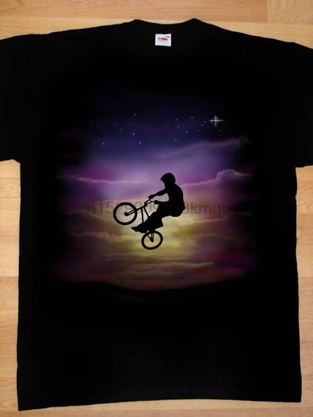 

airbrushed bmx bike t-shirt bicycle motocross in all sizes casual short sleeve tee 2019 fashion t shirt new arrival tees