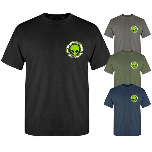 

i want to believe funny alien space slogan graphic new t shirt men women tee shirt hip-hop male female