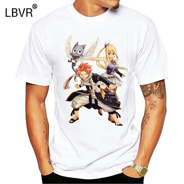 

fairy tail t shirt natsu lucy and happy fairy tail stickers shirts t-shirt 100 cotton short-sleeve tee shirt oversize fun tshirt