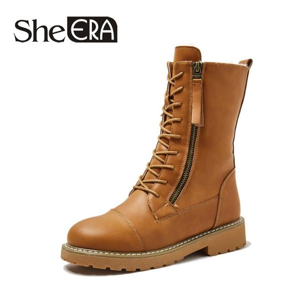 

snow boots women's outdoor cotton shoes 2020 winter new long tube waterproof ski shoes thick non-slip large size bread, Black