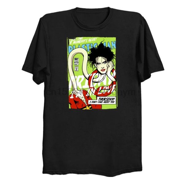 

men tshirt post-punk comics - plastic friday printed t-shirt tees top