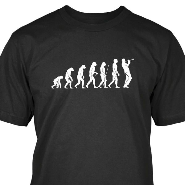 

2019 new summer style trompete evolution t-shirttee shirt