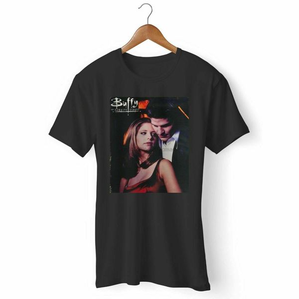 

new buffy the vampire slayer buffy &amp angel man woman t-shirt usa size em1