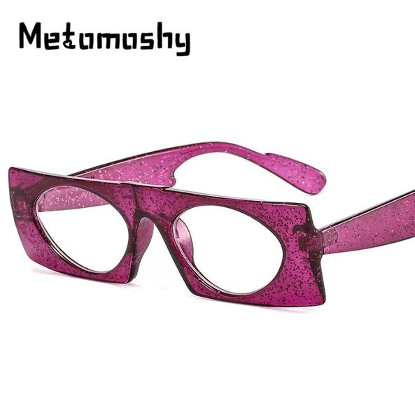 

sunglasses 2021 rectangle women fashion sun glasses black red flat mirror female uv400 eyewear oculos street trendy, White;black