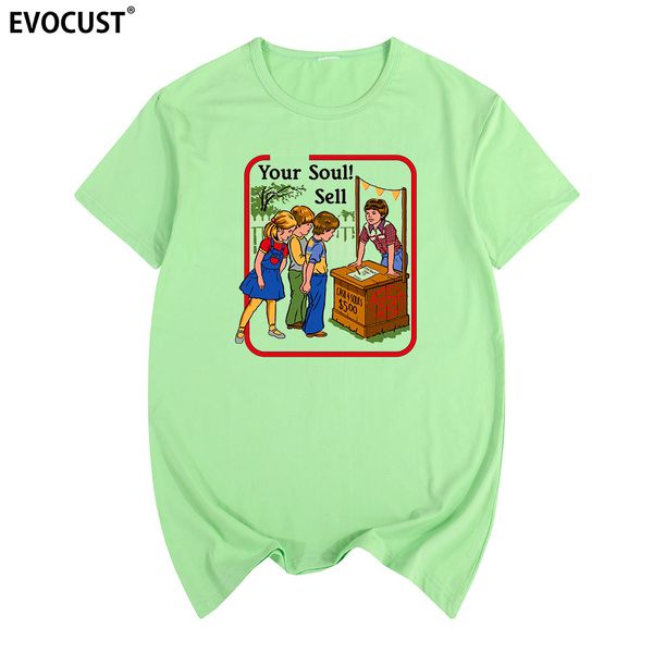 

sell your soul harajuku vintage t-shirt cotton men t shirt new tee tshirt womens