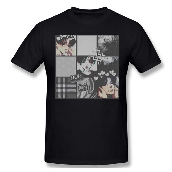 

killing stalking manga men t-shirts humorous cotton tees duh t shirts round collar clothing