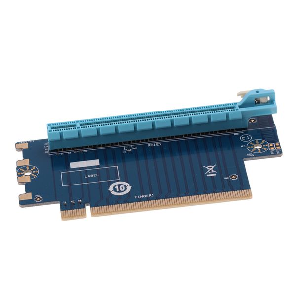 

pci express расширения pci-e 16x 90 градусов адаптер riser card конвертер