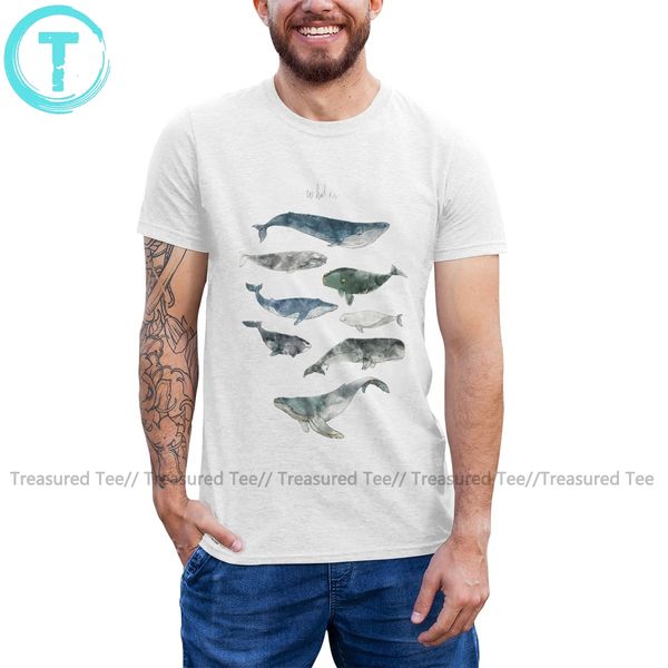 

wild animals t shirt whales t-shirt funny short-sleeve tee shirt printed casual men 100 cotton tshirt