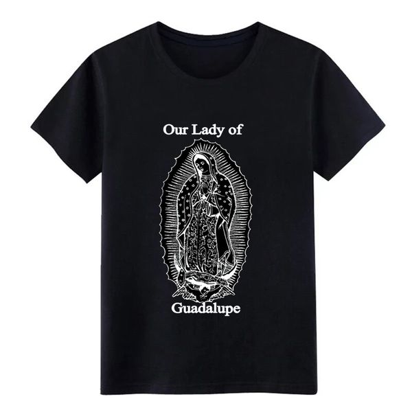 

our lady of guadalupe our lady of guadalupe t shirt knitted 100% cotton o neck letter fit basic summer novelty shirt