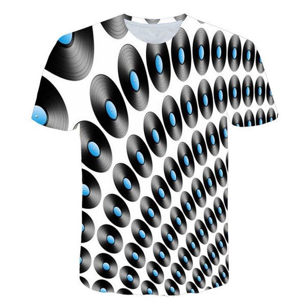 

colorful dizziness 3d print shirts aesthetic anime harajuku men clothing