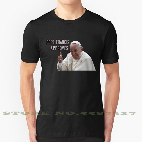 

pope francis approves cool design trendy t-shirt tee pope pope francis francis jesuit jesulit catholic catholicism priest the