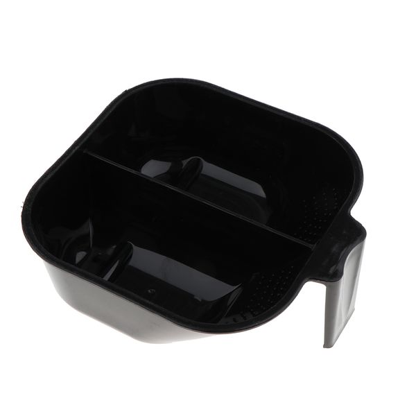 

2 grids plastic salon hair dye bleach mixing bowl coloring tint tool black