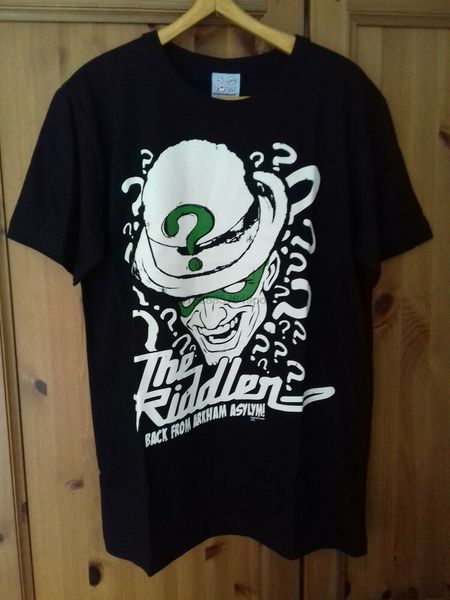 

the riddler - back from arkham asylum t-shirt