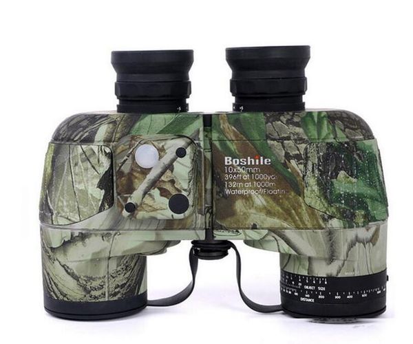 

new boshile binoculars 10x50 professional military marine binocular with navigation compass telescope lll night vision eyepiece focusing