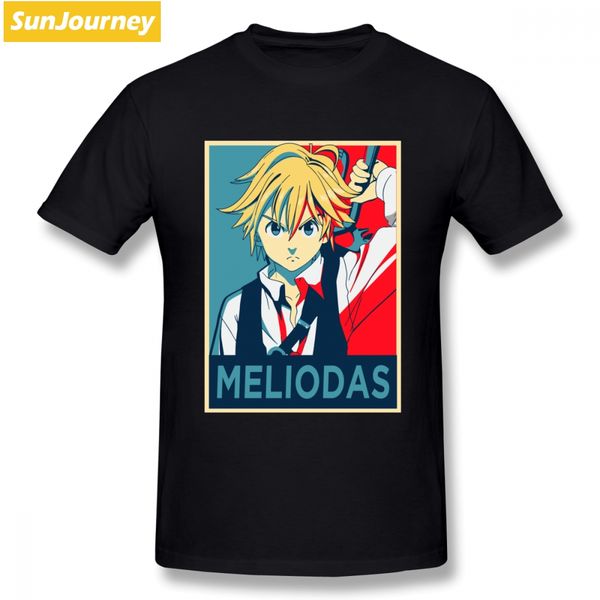 

meliodas art design the seven deadly sin popular t shirt geek clothes for men cotton oversize short sleeve custom t shirts