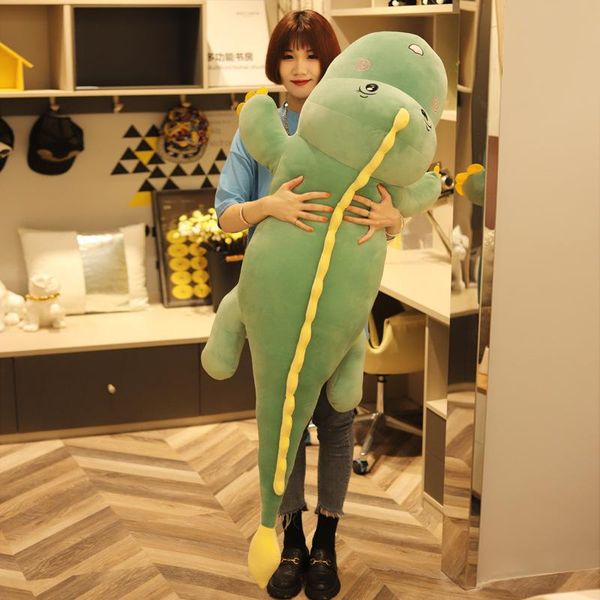 

big size long lovely dinosaur plush toy soft cartoon animal dinosaur stuffed doll boyfriend pillow kids girl birthday gift