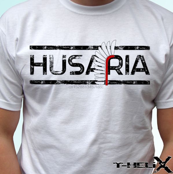 

husaria logo - polska koszulka poland flag t shirt polski - all sizes fashionable brand 607%cotton printed round neck t