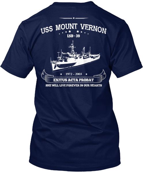 

мужчины футболка uss mount vernon воспоминания женщины футболку