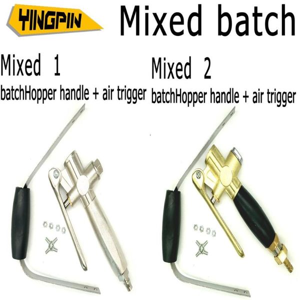 

fast cement spray gun mortar sprayer hopper handle + air trigger