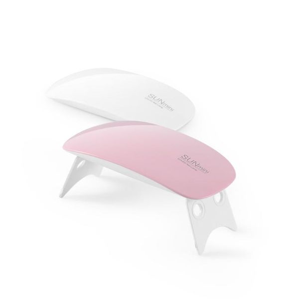 

nail dryers yayoge 6w led uv lamp 2 colors portable dryer machine drying polish varnish manicure tools