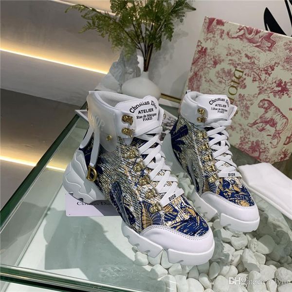 

sneaker d-connect en neoprene imprime floral multicolore sneaker crime female designer luxury shoes ms platform casual shoes size 35-41, Black
