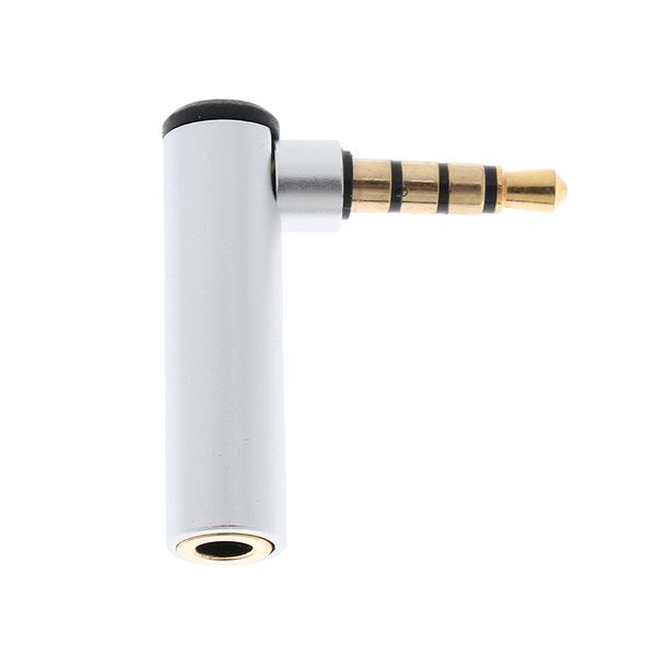 

premium 3.5mm male to female audio adapter right angled converter