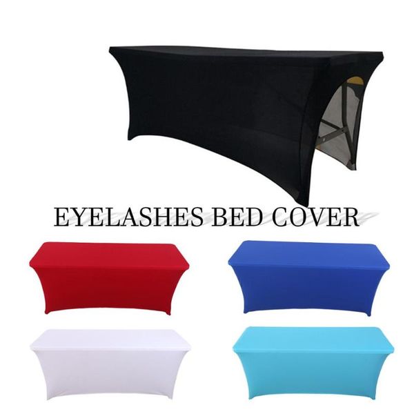 

false eyelashes bed cover beauty sheets elastic table stretchable eyelash extension professional cosmetic salon sheet with hole