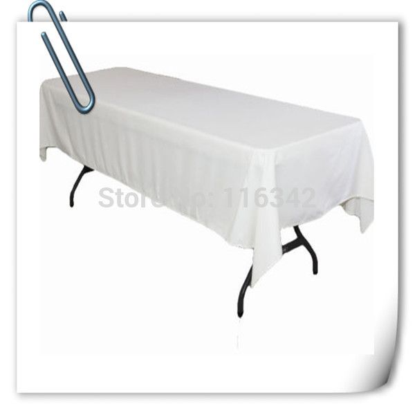 

marious table cloth polyester 150*320cm 10pcs wedding l party tablecloth rectangular ing