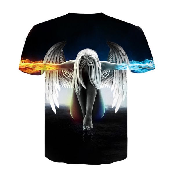 

bodybuilding simulated muscle tattoo short-sleeve 3d print shirts humor horror funny men clothing