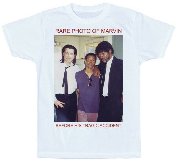 

marvin живой футболка #pulp fiction футболочка free style для мужчин женщины tshirt