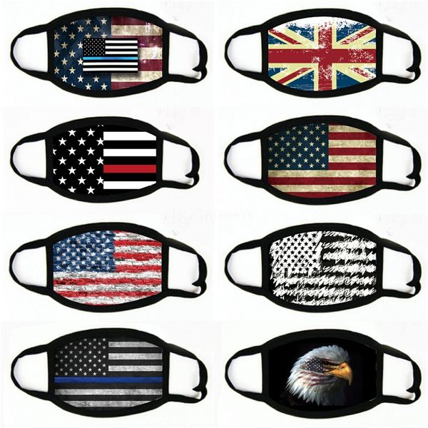 

cycling mask dustproof windproof breathable masks us flag face masks outdoor sports skiing motorcycle mask yya308#624, Black