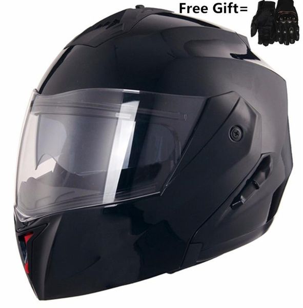 

matte black motorcycle helmet full face helmet touring motorbike modular flip up moto casco with inner smoked lens