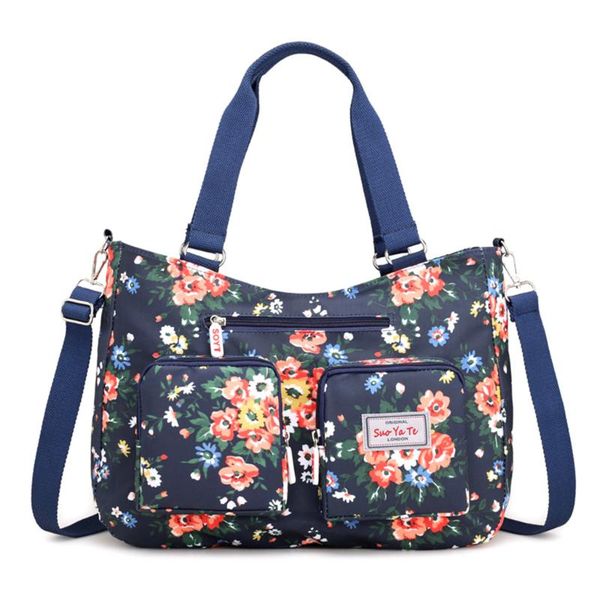 

bags for women's fashion large capacity ethnic shoulder messenger bag tote shopping bag floral print shoulder